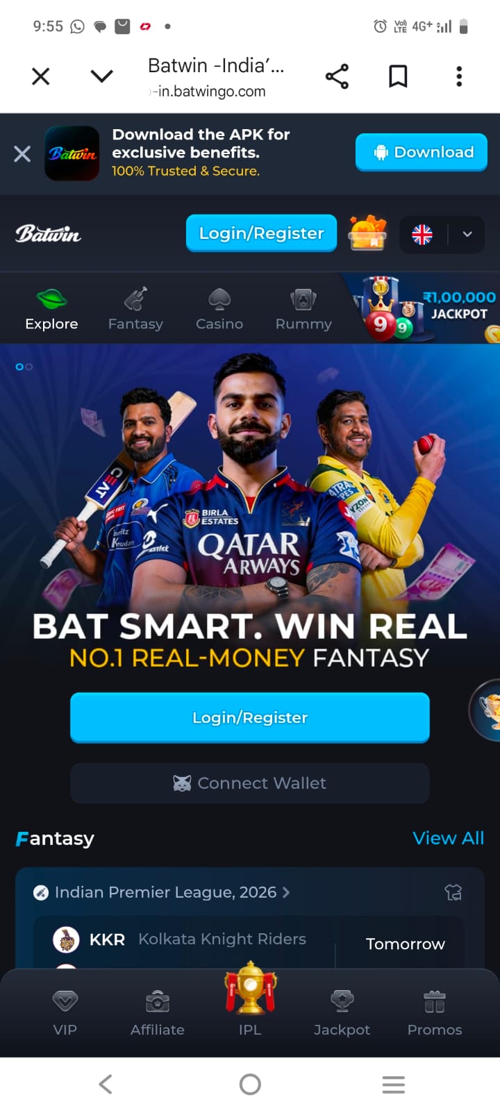 Goplay11 Fantasy Cricket App logo for fantasy sports gaming platform